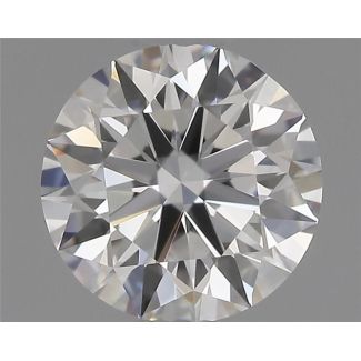 0.5 Carat Round F VVS2 VG EX GIA Natural Diamond