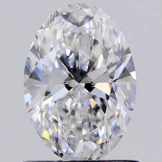 0.81 Carat Oval D VS1 - VG GIA Natural Diamond