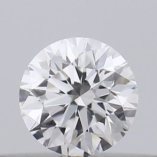 0.18 Carat Round D VS2 EX VG GIA Natural Diamond