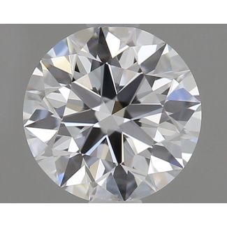 0.35 Carat Round D VVS1 EX GIA Natural Diamond