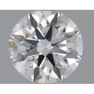 1.08 Carat Round E VVS2 EX GIA Natural Diamond