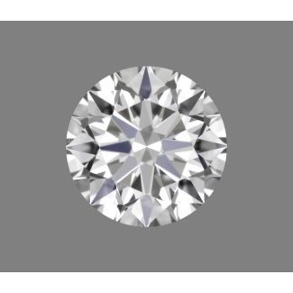 0.37 Carat Round E IF EX GIA Natural Diamond