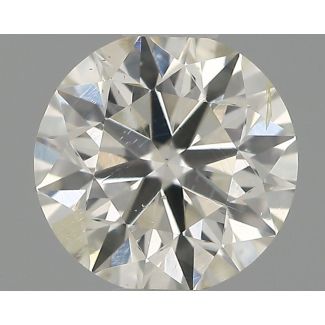 0.5 Carat Round H SI2 EX VG IGI Natural Diamond