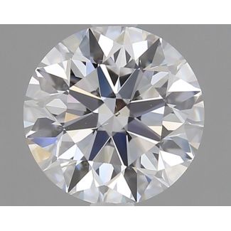 1.0 Carat Round D VS2 EX GIA Natural Diamond