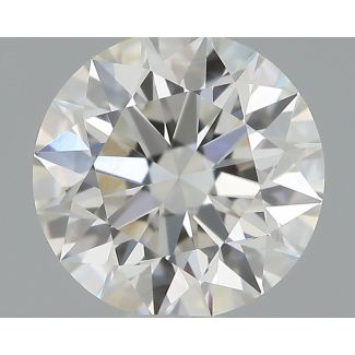 0.6 Carat Round H VS1 EX VG GIA Natural Diamond