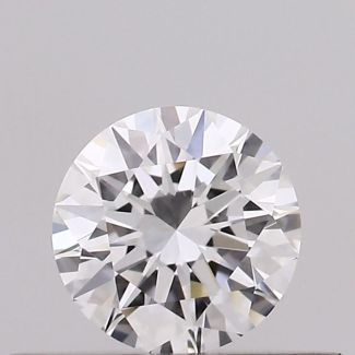 0.24 Carat Round D VVS1 EX VG GIA Natural Diamond