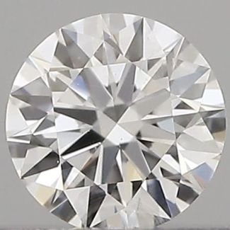 0.22 Carat Round E VS2 EX GIA Natural Diamond