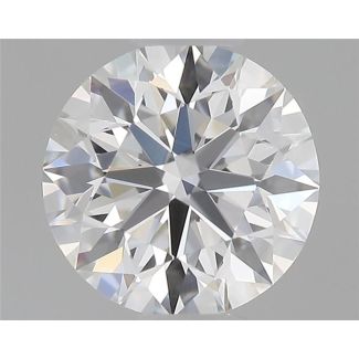 0.33 Carat Round E VS1 EX GIA Natural Diamond