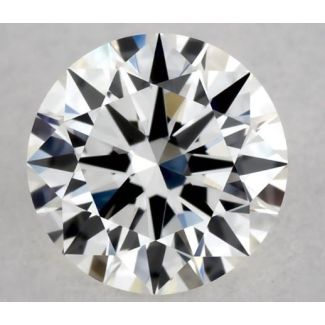 0.42 Carat Round H IF EX GIA Natural Diamond