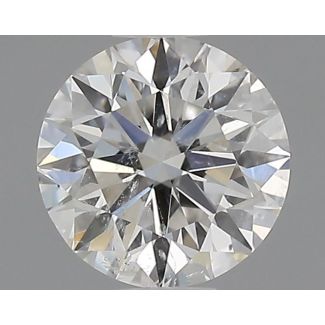 0.51 Carat Round F SI2 GD GIA Natural Diamond