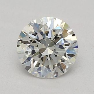 0.30 Carat Round F VVS1 VG EX GIA Natural Diamond