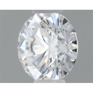 0.43 Carat Round D VVS1 EX GIA Natural Diamond