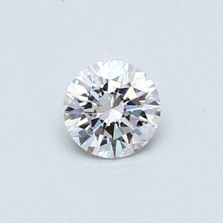 0.36 Carat Round D SI1 EX GIA Natural Diamond