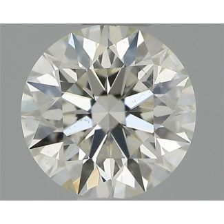 0.43 Carat Round H VS2 EX IGI Natural Diamond