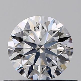 0.45 Carat Round D VS2 VG EX GIA Natural Diamond