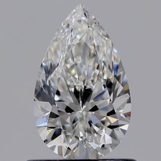 0.70 Carat Pear E VS1 - EX VG GIA Natural Diamond