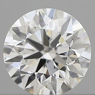 0.41 Carat Round E IF EX GIA Natural Diamond