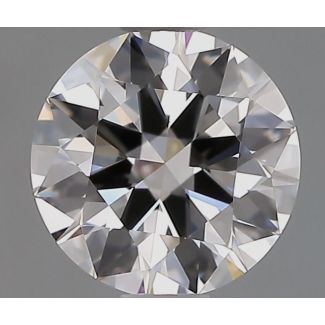 0.8 Carat Round H VVS1 EX GIA Natural Diamond