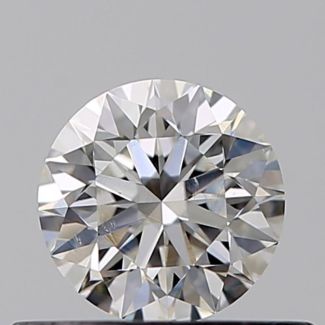 0.35 Carat Round F VS2 EX GIA Natural Diamond