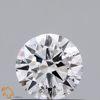 0.5 Carat Round D SI2 VG GD GIA Natural Diamond