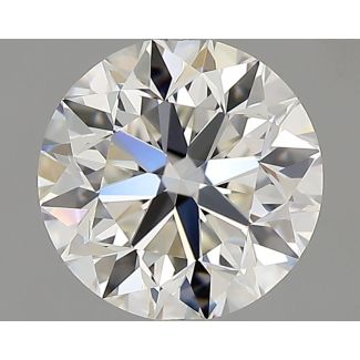 0.80 Carat Round H VS1 VG EX GIA Natural Diamond