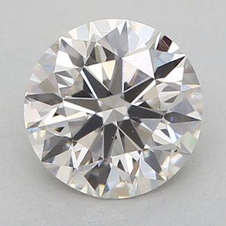 0.5 Carat Round H VS2 EX VG GIA Natural Diamond