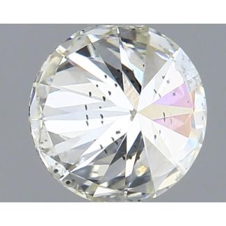 0.9 Carat Round H SI2 VG EX IGI Natural Diamond