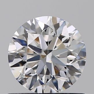 0.70 Carat Round E VS1 VG EX GIA Natural Diamond