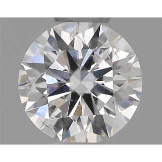 0.31 Carat Round E SI2 EX VG GIA Natural Diamond