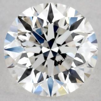 0.23 Carat Round G SI1 EX GIA Natural Diamond