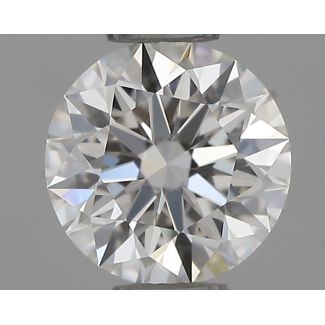 0.45 Carat Round G VVS1 EX GIA Natural Diamond