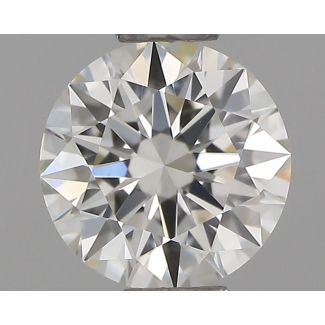 0.44 Carat Round H IF EX IGI Natural Diamond