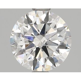 1.07 Carat Round E SI2 EX GIA Natural Diamond