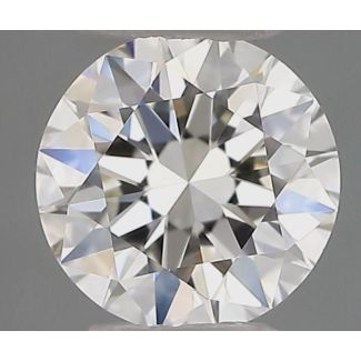 0.50 Carat Round G VVS2 EX HRD Natural Diamond