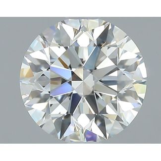 1.5 Carat Round H SI1 EX GIA Natural Diamond