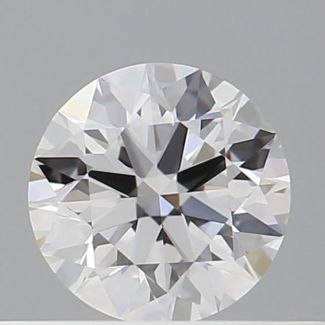 0.36 Carat Round D VVS1 EX GIA Natural Diamond