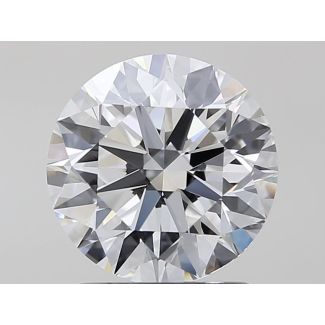 1.5 Carat Round F VVS1 EX GIA Natural Diamond