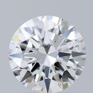 1.8 Carat Round H VVS2 EX GIA Natural Diamond