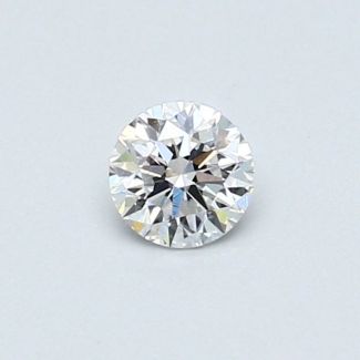 0.31 Carat Round D VVS1 VG EX GIA Natural Diamond