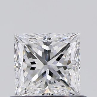 0.52 Carat Princess D VS1 - EX VG GIA Natural Diamond