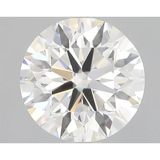 0.8 Carat Round F SI1 EX VG GIA Natural Diamond