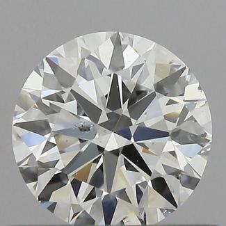 0.5 Carat Round E SI1 VG EX GIA Natural Diamond