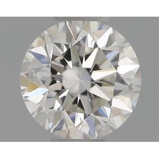 0.31 Carat Round F VVS2 EX IGI Natural Diamond