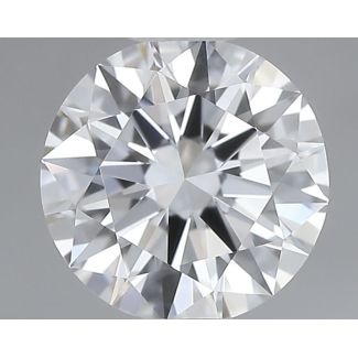 0.45 Carat Round E VS1 EX GIA Natural Diamond