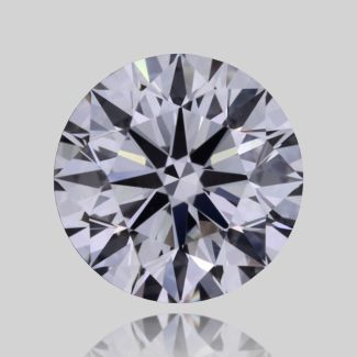 0.5 Carat Round F VVS2 EX GIA Natural Diamond