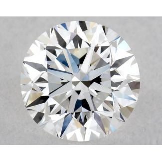 0.5 Carat Round E VVS2 VG EX GIA Natural Diamond