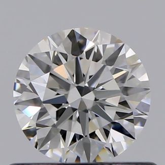 0.51 Carat Round E VS1 EX GIA Natural Diamond