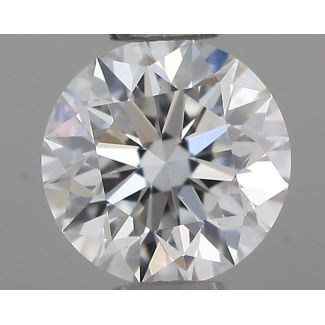 0.4 Carat Round G VVS2 EX GIA Natural Diamond