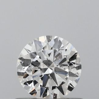 0.5 Carat Round F SI2 EX VG GIA Natural Diamond