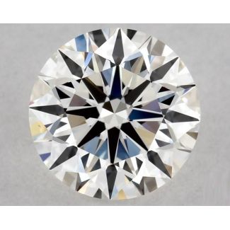 0.7 Carat Round H VVS2 EX GIA Natural Diamond